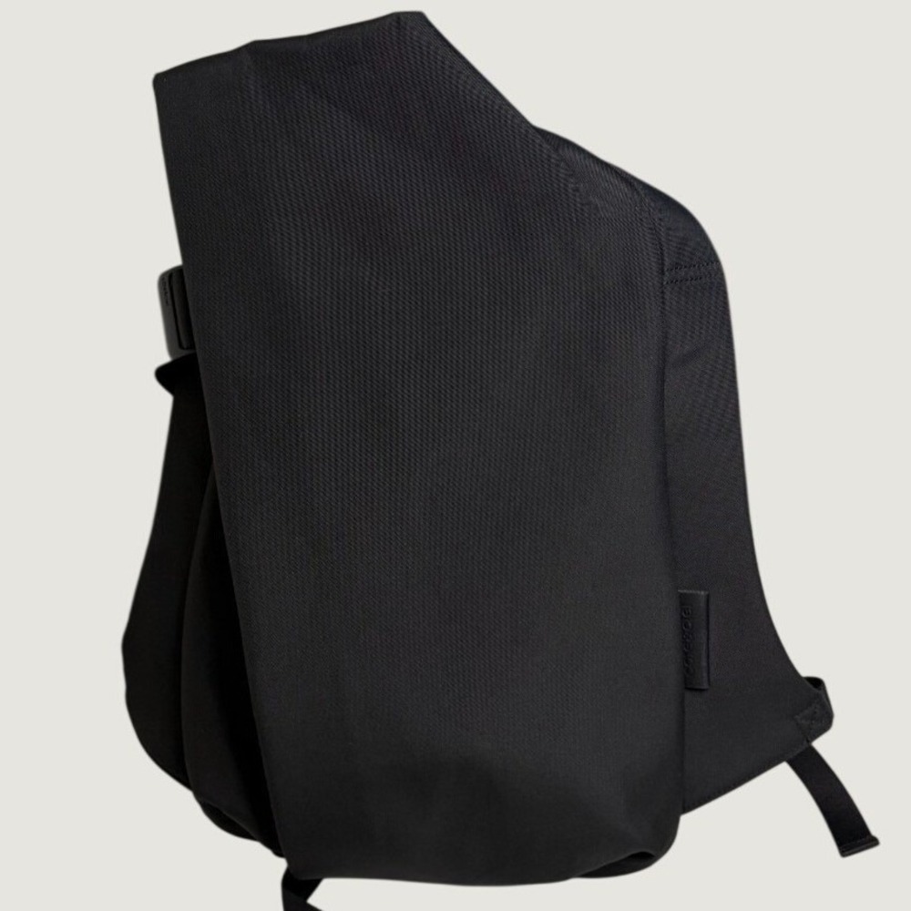 COTE&CIEL Cote and Ciel Canvas Backpack Black Solid Design Excellent Condition
